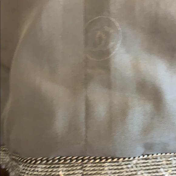 Chanel silver cropped jacket Size 38/US 6 - Picture 8 of 8